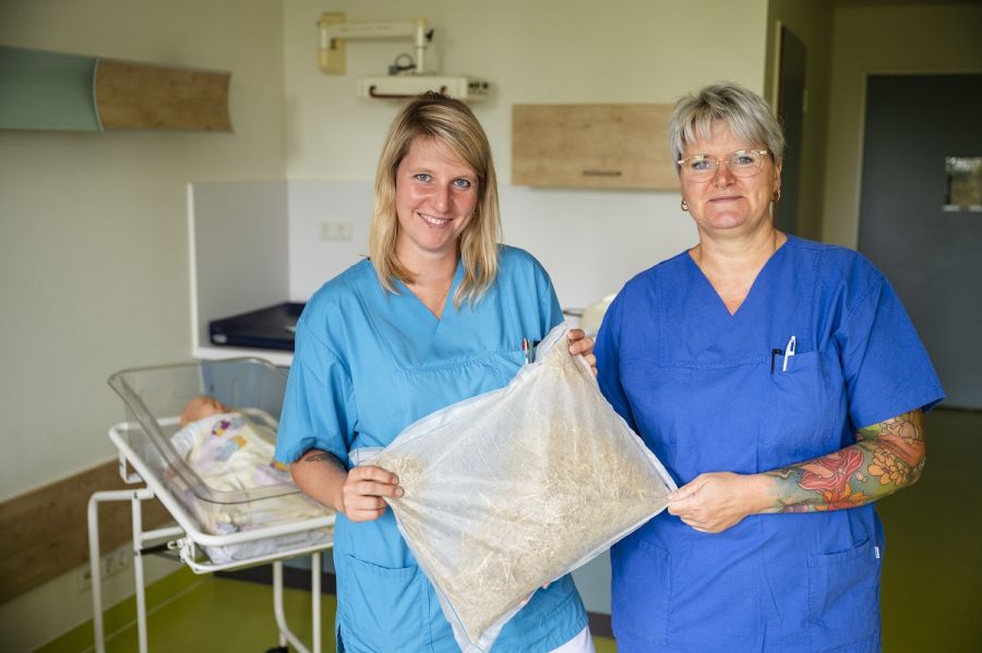 Heukissen für die Anwendung auf unserer Geburtshilfe